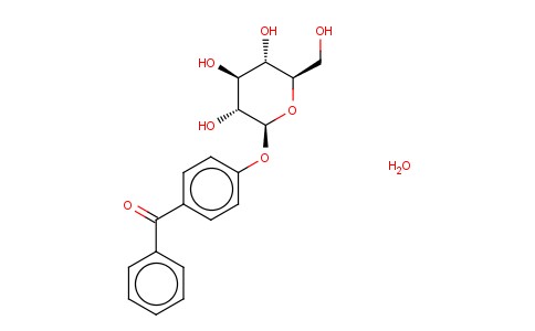 (4-(BETA-D-GLUCOPYRANOSYLOXY)PHENYL)PHENYLMETHANONE HEMIHYDRATE